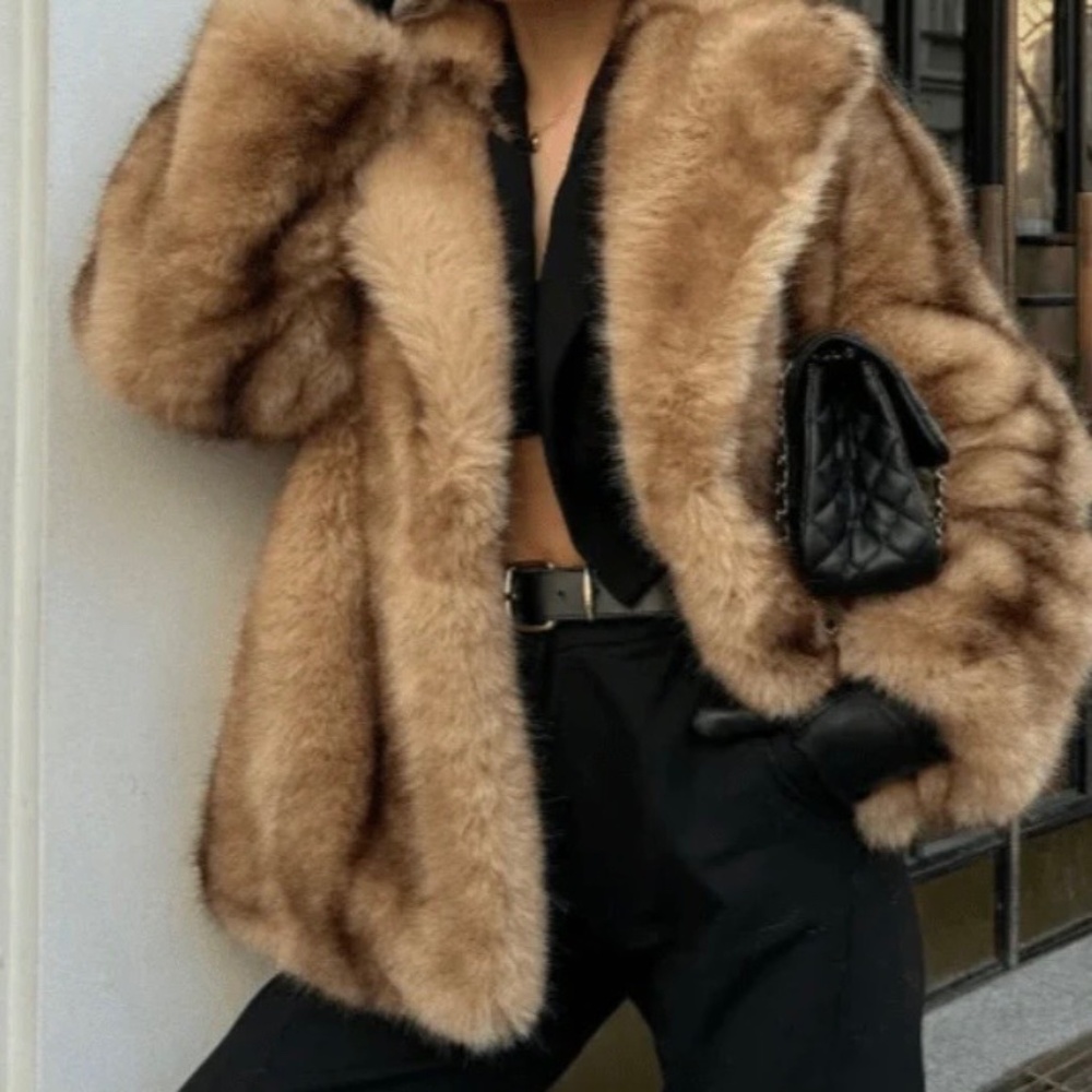 Faux Fur Coat